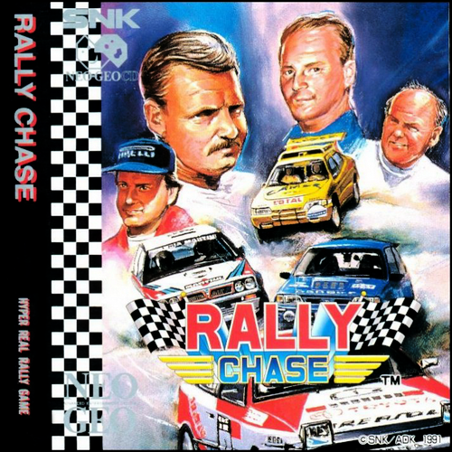 Rally Chase box art for Neo Geo CD
